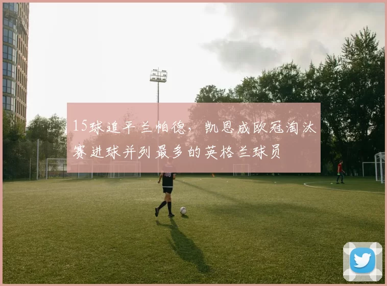 15球追平兰帕德，凯恩成欧冠淘汰赛进球并列最多的英格兰球员